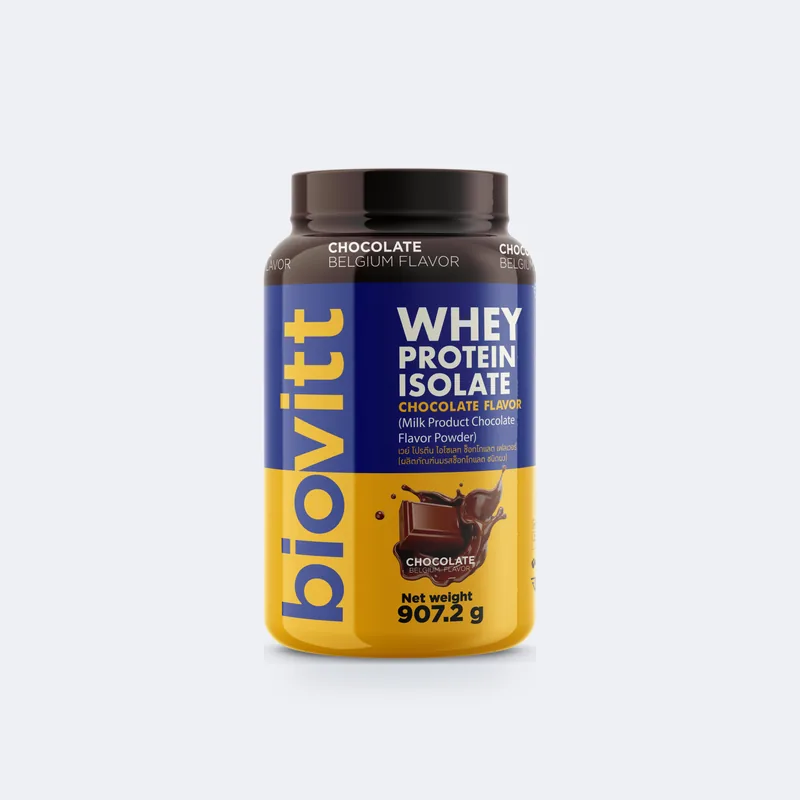 กระปุก Biovitt Whey Protein Isolate ขนาด 907 ก.