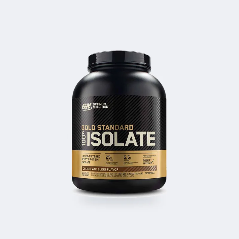 กระปุก Optimum Nutrition Gold Standard Isolate ขนาด 5.2 lb