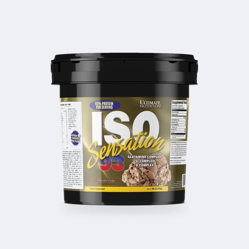 กระปุก Ultimate Nutrition ISO Sensation 93 ขนาด 5 lb